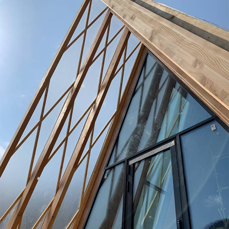 Fast Construction Light Steel House Holiday Trainguilar House Prefabricated a Houses