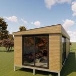 Fast Installation Eco-Friednly Light Steel Prefab House Foldable House Granny Flat