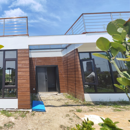 Fast Installation Light Steel Prefab Office House Buit with CE Standard Wooden Bungalows