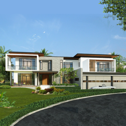 Furnished Light Steel Structure Prefabricated Prefabricated House Luxury Villa Two Story
