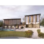 Gable Frame Metal Building Prefabricated House Industrial Steel Structure Luxury Villas