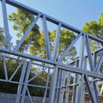 Gable Frame Metal Building Prefabricated House Industrial Steel Structure Luxury Villas