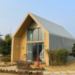 Galvanized Steel Outdoor Camping Modular Prefabricated Space Capsule House