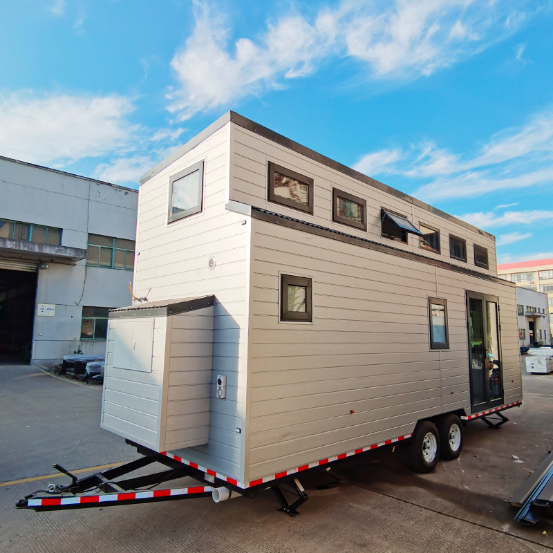 Green Modular Tiny Mobile Houses Travel Trailer Container House Ready to Move Green Modular Tiny Mobile Houses Travel Trailer Container House Ready to Move