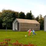 High Performance Prefabricated House with Light Steel Frame Modular Homes