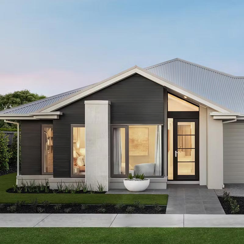 High Quality Prefab House with Light Steel Easy 2 Storey Casa Prefabricada Modular