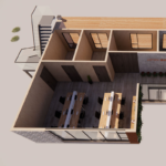High Quality Prefab Light Steel Frame Prefabricated Wooden Bungalow House for Rent
