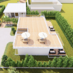 High Quality Prefab Light Steel Frame Prefabricated Wooden Bungalow Office
