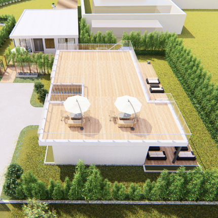 High Quality Prefab Light Steel Frame Prefabricated Wooden Bungalow Office