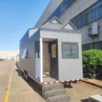 High-Quality Tiny House on Wheels Prefab Tiny Home with Tailer