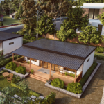 Hot Sale Prefabricated House Light Steel Foldable House Built with light Steel Frame Granny Flat