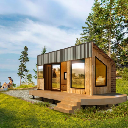 Hot Sales: Luxury Two-Story Self-Sufficient Tiny House on Wheels with Shower/Hot Tub