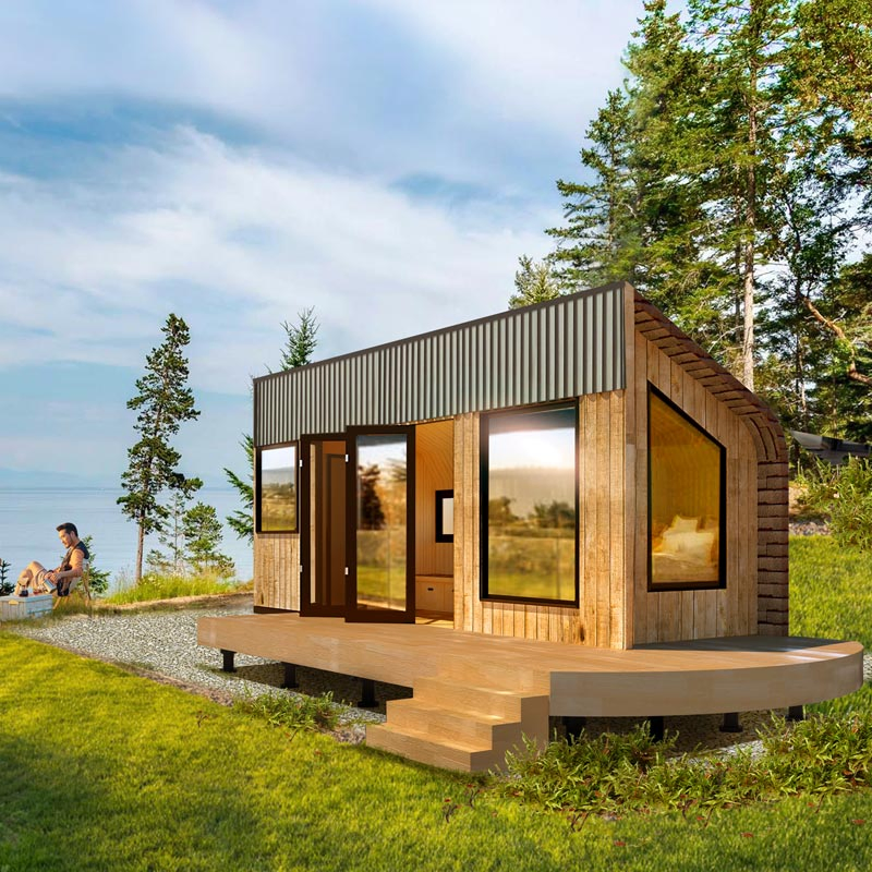 Hot Sales: Luxury Two-Story Self-Sufficient Tiny House on Wheels with Shower/Hot Tub Hot Sales: Luxury Two-Story Self-Sufficient Tiny House on Wheels with Shower/Hot Tub