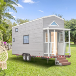 Hot Selling Tiny House on Wheels with 2 Loft Bedrooms & Full Bathroom/Kitchen