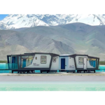 House Prefabricated House Light Steel Frame Tiny House on Wheels for Rent