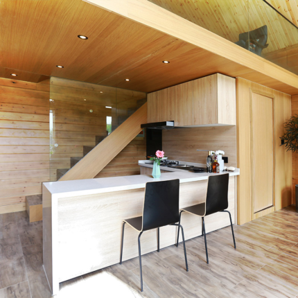 Icc Standard Light Steel Frame Prefabricated Hotel: Steel Structure Cabins, Modular Bungalows, and Portable Houses