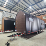 Ight Gauge Steel Structures Prefabricated House Modular Tiny Home on Trailers