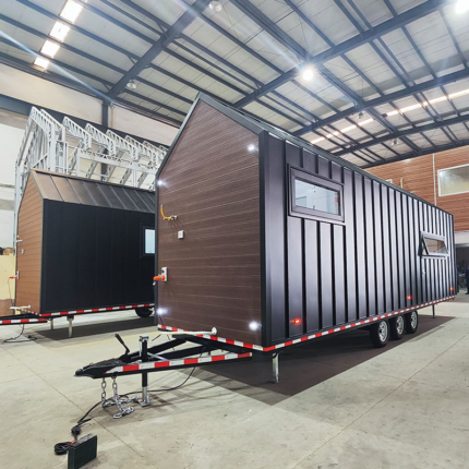 Ight Gauge Steel Structures Prefabricated House Modular Tiny Home on Trailers