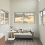 Innovative Tiny House on Wheels Stylish Design for Mobile Steel House