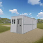 Installed Quickly Moved Conveniently Cheap Container House Prefabricated House