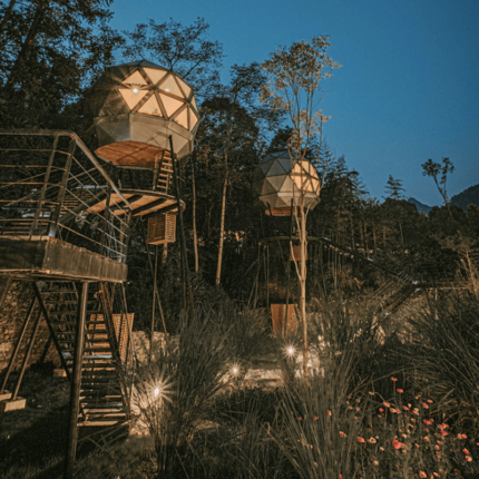 Large Luxury Clear Desert Camping Family Party Dome Tent House for Sale