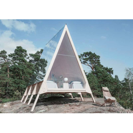 Light Gauge Steel Earthquake Resistant Low Cost Prefabricated a Frame House Airbnb