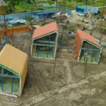 Light Gauge Steel Frame Refabricated Houses Cabin Modern Design Holiday House