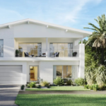 Light Steel Frame Luxury Prefab House Modular Homes Luxury House Villa 3 Bedrooms