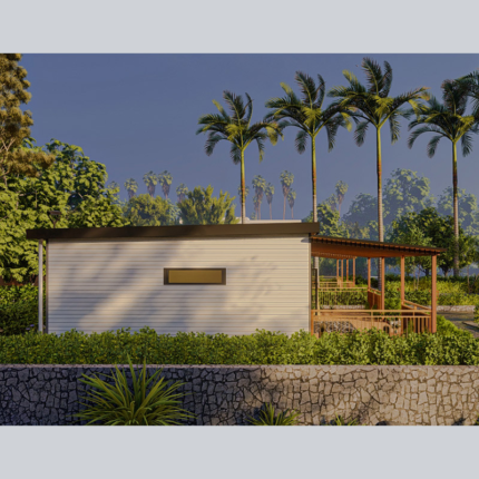 Light Steel Frame Prefabricated Foldable House Low Cost Fast Construction Granny Falt