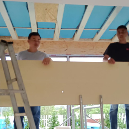 Light Steel Frame Prefabricated House Luotong Camp Office European Standard Customizable