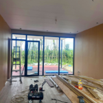 Light Steel Frame Prefabricated House Luotong Camp Office Modular Wooden Bungalow House