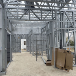 Light Steel Frame Prefabricated House Luotong Camp Office UK Standard High Insulation