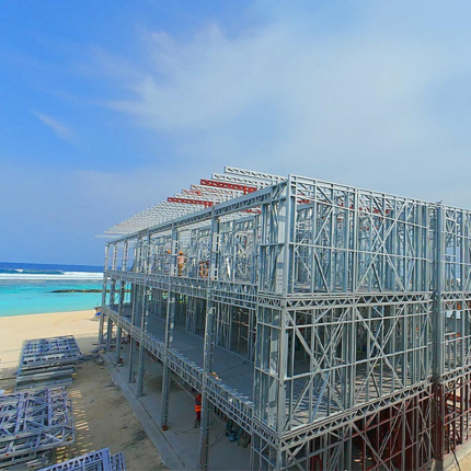 Light Steel Frame Prefabricated House Luxury Villa House Modular Home