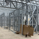 Light Steel Frame Prefabricated House Wooden Bungalows Office North American Standard