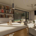 Light Steel Frame Prefabricated Houses Cabin Garden Studio Cyclone Resist Sunroom