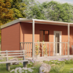 Light Steel Frame Prefabricated Houses Expandable Container House Folding Modular Home