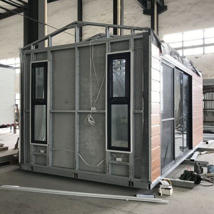 Light Steel Frame Prefabricated Houses High Quality Movable Container Prefab Home