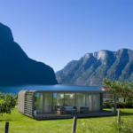 Light Steel Frame Prefabricated Houses Holiday Cabin Modular House
