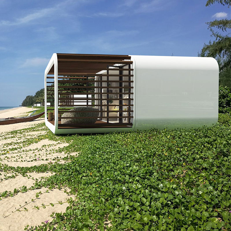 Light Steel Frame Prefabricated Houses Holiday Cabin Modular House Light Steel Frame Prefabricated Houses Holiday Cabin Modular House
