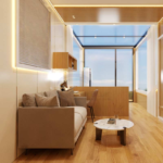 Light Steel Frame Structure Prefabricated Tiny House on Wheels Glacier Hotel Unit
