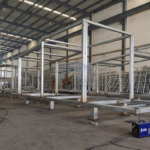 Light Steel Frame Structure Prefabricated Tiny House on Wheels Glacier Hotel Unit