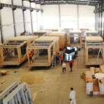 Light Steel Frame Structure Prefabricated Tiny House on Wheels Glacier Hotel Unit