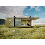 Light Steel Gauge Framing Garden Studio Prefabricated Holiday House Built with Au/CE Standards