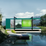 Light Steel Gauge Framing Garden Studio Prefabricated Holiday House Built with Au/CE Standards