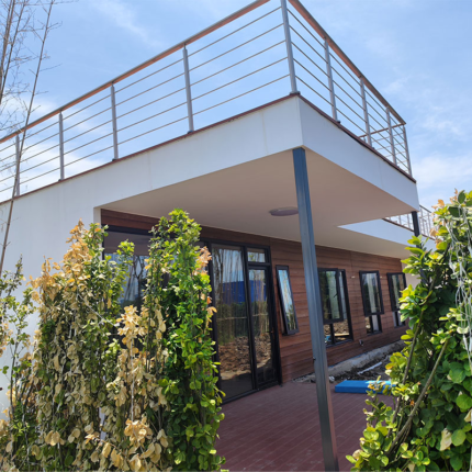 Light Steel Prefab House Fast Installation Office Built with New Zealand Standard