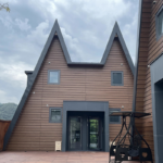 Light Steel Prefab House Wooden Bungalows Holiday House Hotel Suite Eco-Friendly