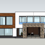 Light Steel Prefab Villa 7 Bedrooms 7 Bath Villa Fast Installation Convenient House