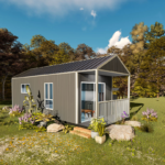 Light Steel Prefabricated Folding House Fast Installation Build with USA Standard Granny Fat Modular Home