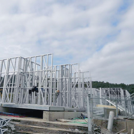 Light Steel Prefabricated Hotel Wooden Bungalows Built with AS/NZS Standard a House