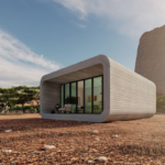 Light Steel Prefabricated House Cabin Termite Proof Modern Design Fast Construction